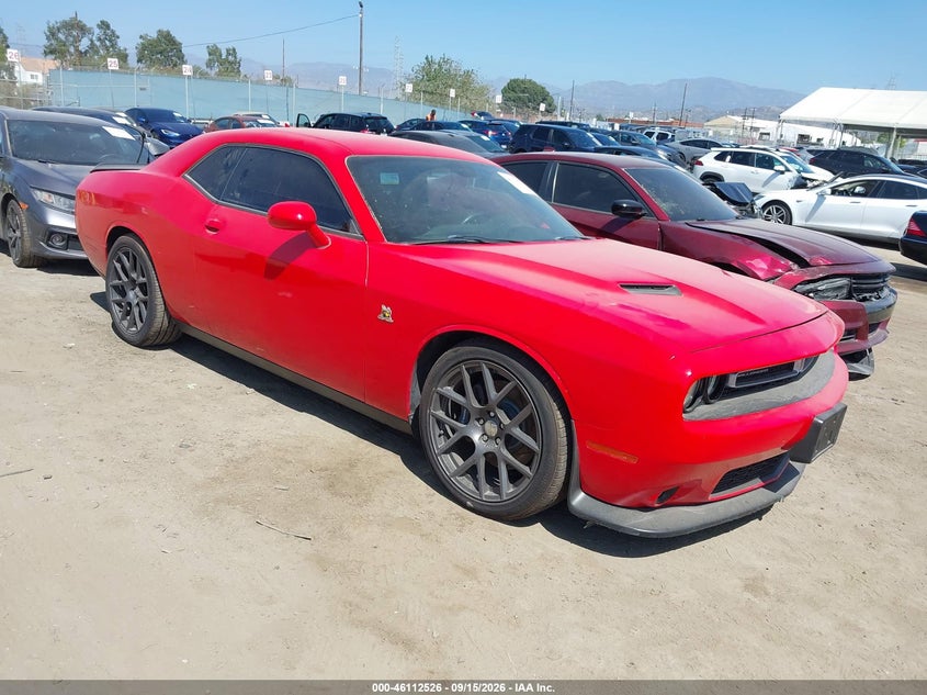 2016 Dodge Challenger VIN 2C3CDZFJ8GH143102 — IAAI salvage auction photo