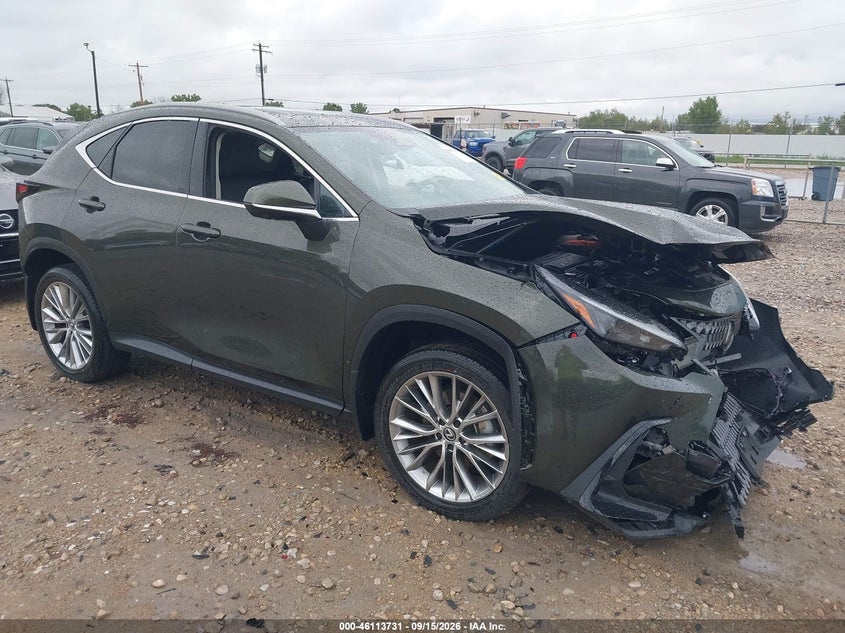 2025 Lexus Nx VIN 2T2GKCEZ9SC040051 — IAAI salvage auction photo