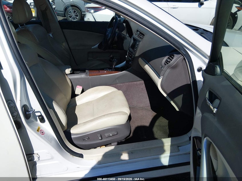 2012 Lexus IS VIN JTHCF5C24C5057247 IAAI salvage auction — Normal Wear & Tear, Clear, sold $2,125 on 2026-10-19 (photo 5)