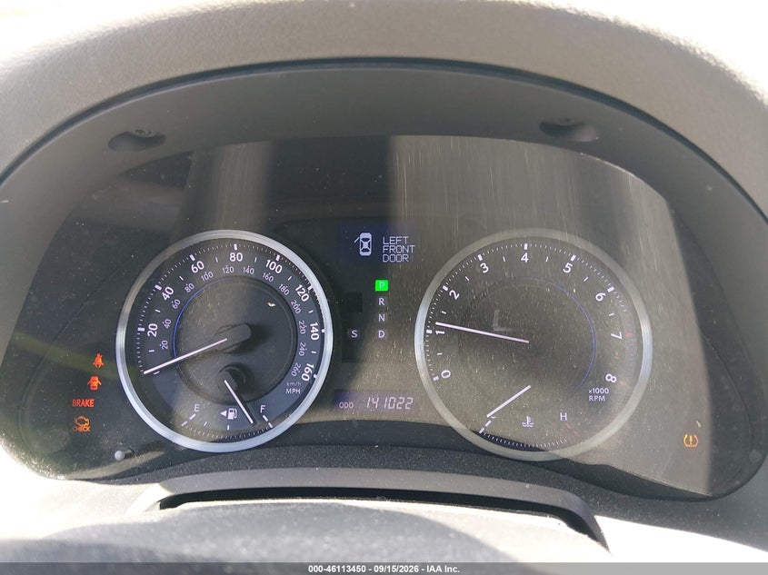 2012 Lexus IS VIN JTHCF5C24C5057247 IAAI salvage auction — Normal Wear & Tear, Clear, sold $2,125 on 2026-10-19 (photo 7)