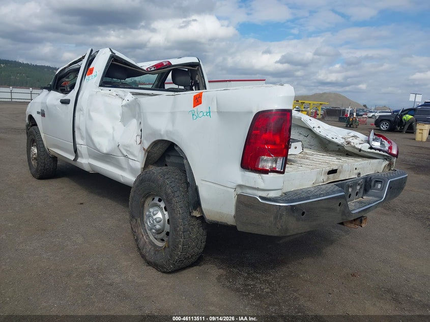 2012 Ram 2500 VIN 3C6LD5AT4CG230199 IAAI salvage auction — BIO HAZARD, Wait Title, sold $850 on 2026-10-20 (photo 3)