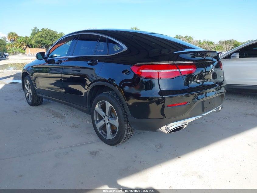 2017 Mercedes-benz Glc coupe VIN WDC0J4KB1HF155386 IAAI salvage auction — NORMAL WEAR, Clear (Florida), sold $11,125 on 2026-09-23 (photo 3)