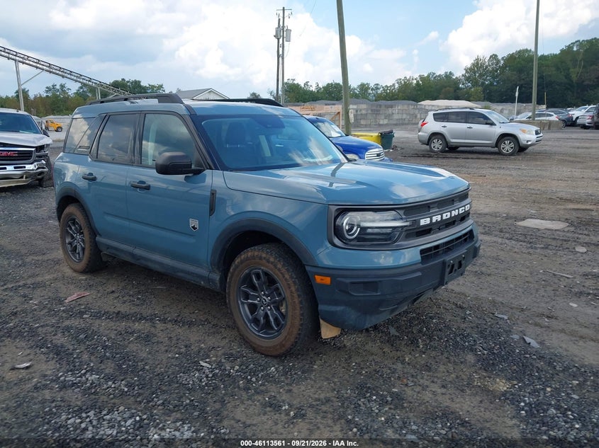 2022 Ford Bronco sport VIN 3FMCR9B6XNRD03766 — IAAI salvage auction photo