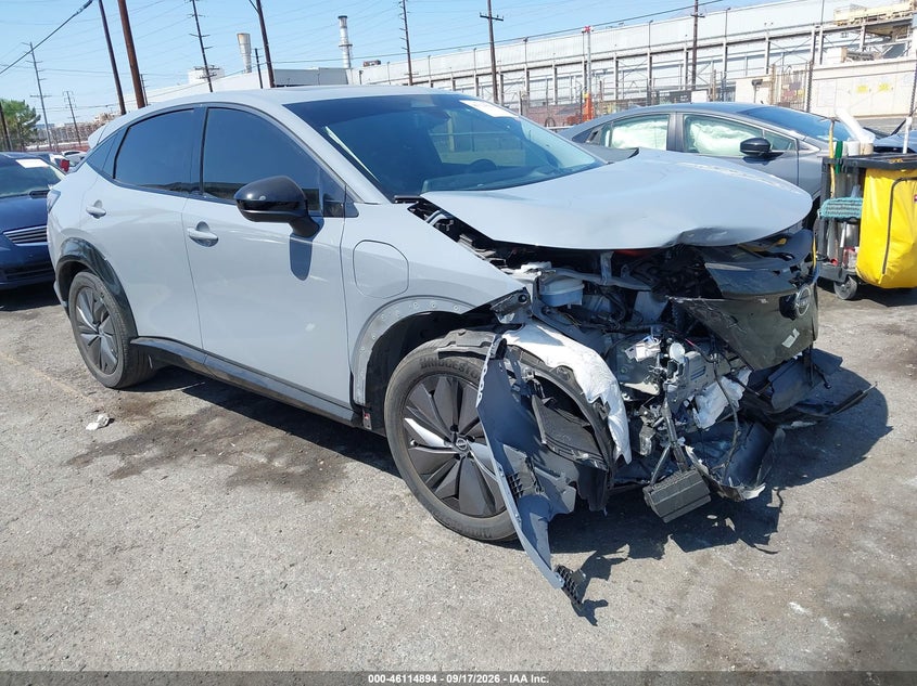 2025 Nissan Ariya VIN JN8DF0BF1SM762559 — IAAI salvage auction photo