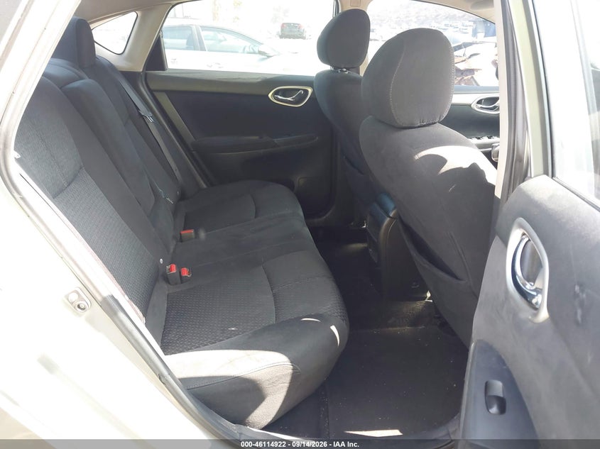 2013 Nissan Sentra VIN 3N1AB7AP6DL795859 IAAI salvage auction — NORMAL WEAR, Clear, sold $525 on 2026-10-02 (photo 8)