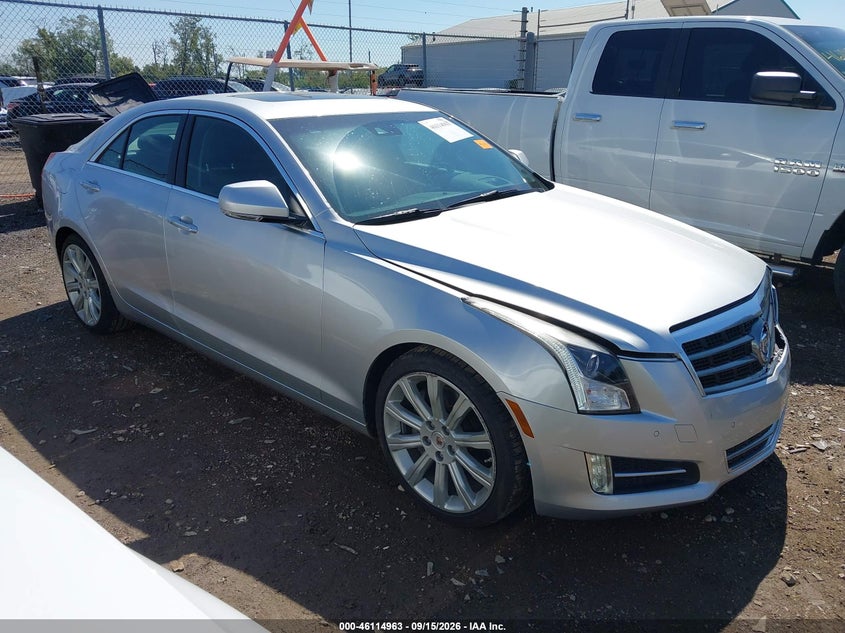 2013 Cadillac Ats VIN 1G6AE5S36D0100302 IAAI salvage auction — FRONT END, Salvage Title, sold $2,950 on 2026-09-28 (photo 1)