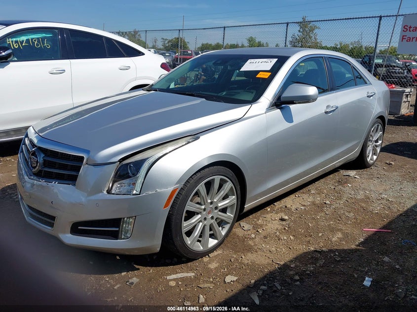 2013 Cadillac Ats VIN 1G6AE5S36D0100302 IAAI salvage auction — FRONT END, Salvage Title, sold $2,950 on 2026-09-28 (photo 2)