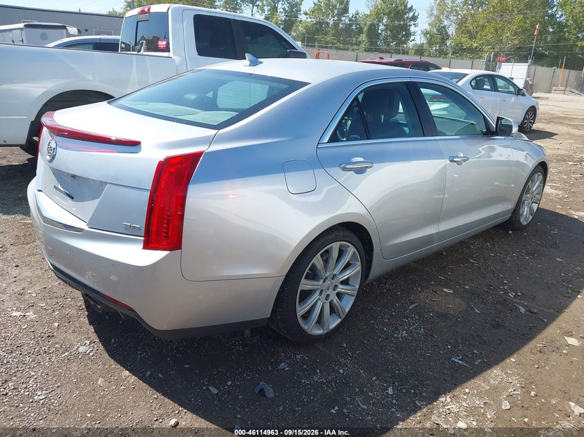 2013 Cadillac Ats VIN 1G6AE5S36D0100302 IAAI salvage auction — FRONT END, Salvage Title, sold $2,950 on 2026-09-28 (photo 4)