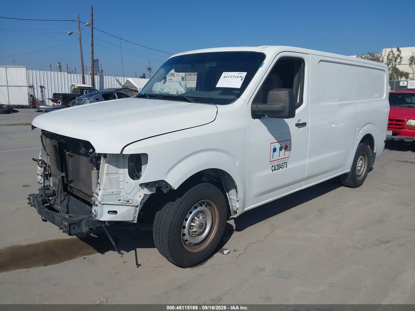 2015 Nissan VIN 1N6BF0KX3FN801306 IAAI salvage auction — FRONT END, Salvage (California), sold $1,300 on 2026-10-04 (photo 2)