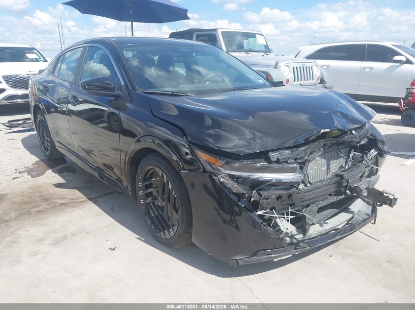 2026 Nissan Sentra VIN 3N1AB9DV0TY272845 — IAAI salvage auction photo