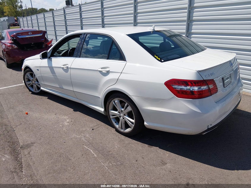 2012 Mercedes-benz E-klasse VIN WDDHF8JB8CA602651 IAAI salvage auction — FRONT END, Wait Title, sold $1,050 on 2026-10-07 (photo 3)