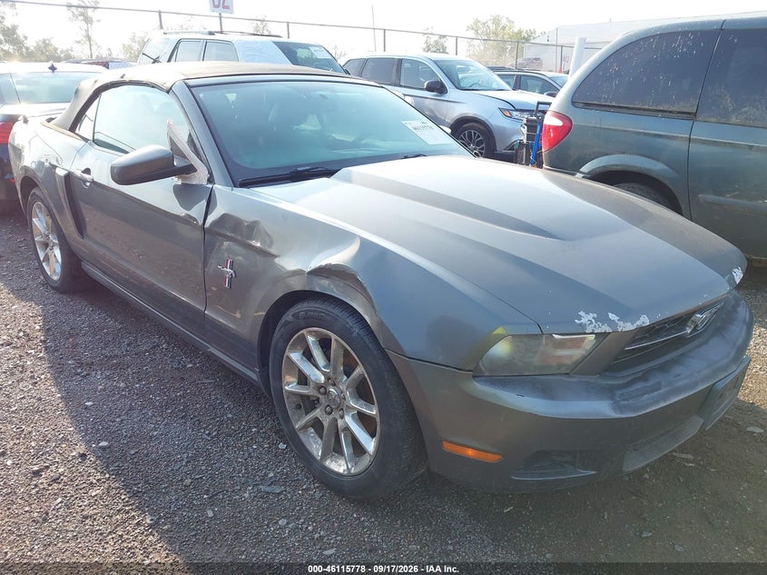 2011 Ford Mustang VIN 1ZVBP8EM5B5136187 IAAI salvage auction — SIDE, Salvage (Ohio), sold $925 on 2026-10-08 (photo 6)