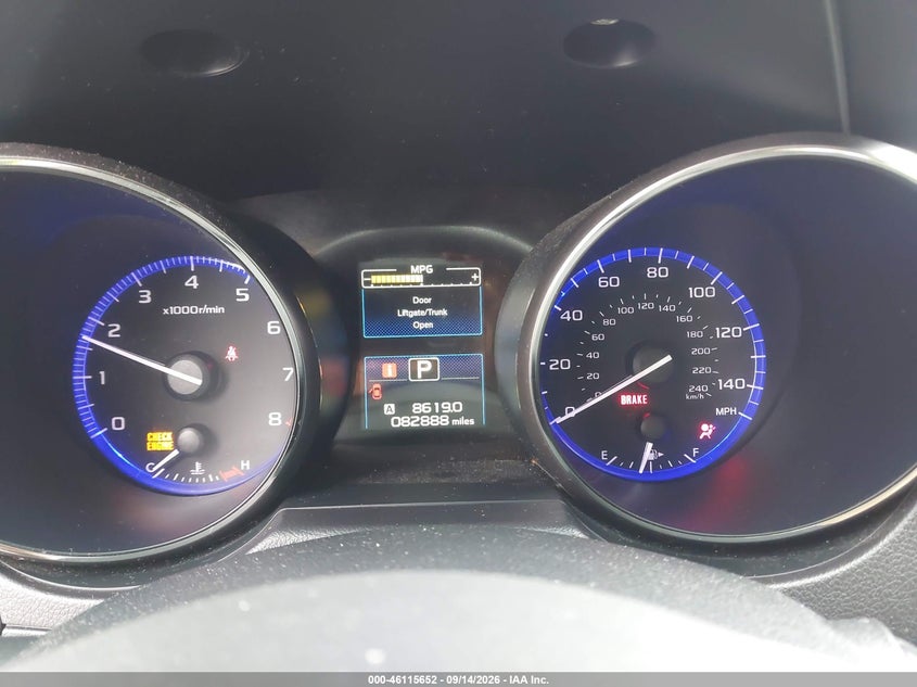 2015 Subaru LEGACY VIN 4S3BNAC63F3037275 IAAI salvage auction — FRONT END, Bill Of Sale (Washington), sold $2,100 on 2026-10-01 (photo 7)
