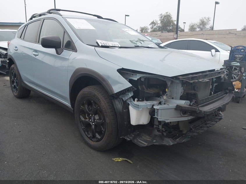 2022 Subaru Xv VIN JF2GTABC3NH220083 IAAI salvage auction — REAR END, Salvage Certificate (California), sold $3,550 on 2026-10-04 (photo 1)