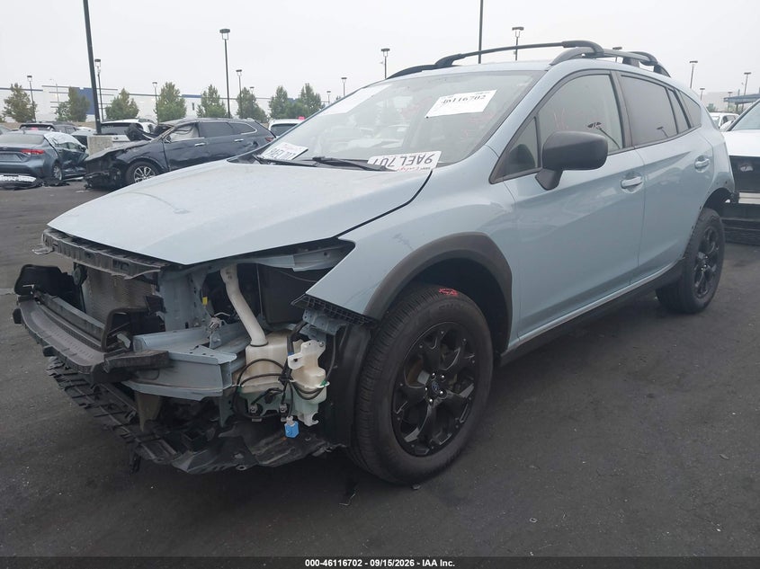 2022 Subaru Xv VIN JF2GTABC3NH220083 IAAI salvage auction — REAR END, Salvage Certificate (California), sold $3,550 on 2026-10-04 (photo 2)