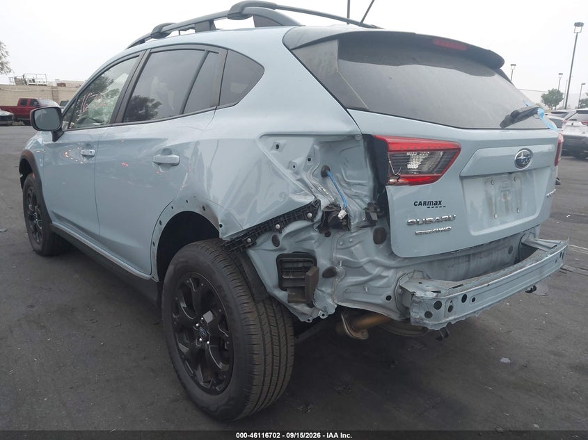2022 Subaru Xv VIN JF2GTABC3NH220083 IAAI salvage auction — REAR END, Salvage Certificate (California), sold $3,550 on 2026-10-04 (photo 3)