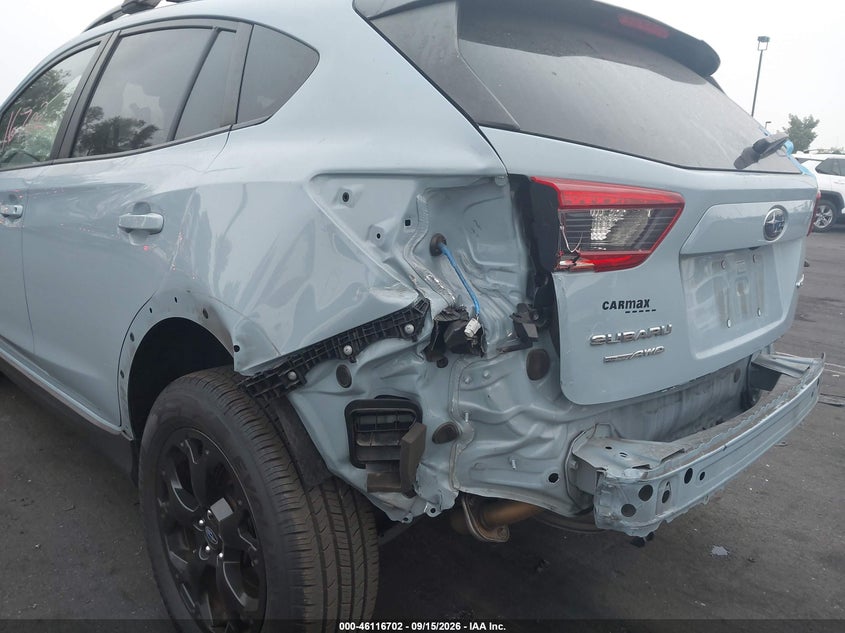 2022 Subaru Xv VIN JF2GTABC3NH220083 IAAI salvage auction — REAR END, Salvage Certificate (California), sold $3,550 on 2026-10-04 (photo 6)