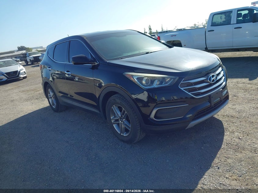 2018 Hyundai Santa fe VIN 5XYZT3LB4JG543036 — IAAI salvage auction photo