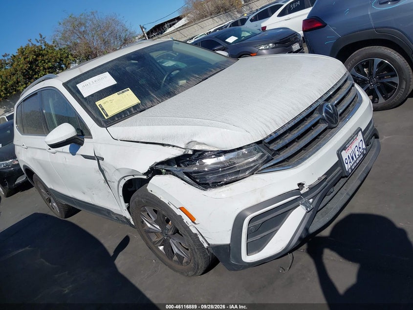 2022 Volkswagen Tiguan VIN 3VV3B7AX4NM080484 — IAAI salvage auction photo