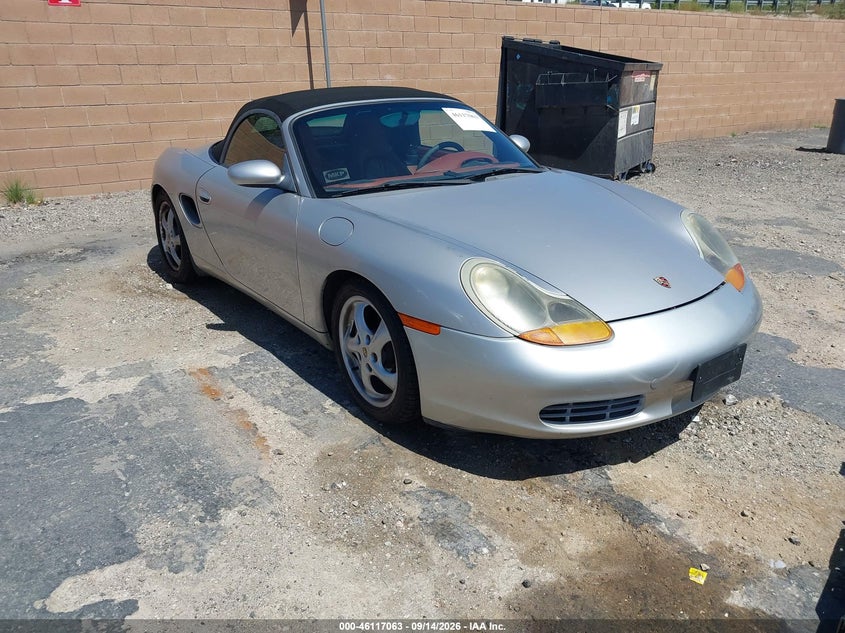 1999 Porsche Boxster VIN WP0CA2989XU624803 IAAI salvage auction — NORMAL WEAR, Clear - Dealer Only (California), sold $1,850 on 2026-10-07 (photo 1)