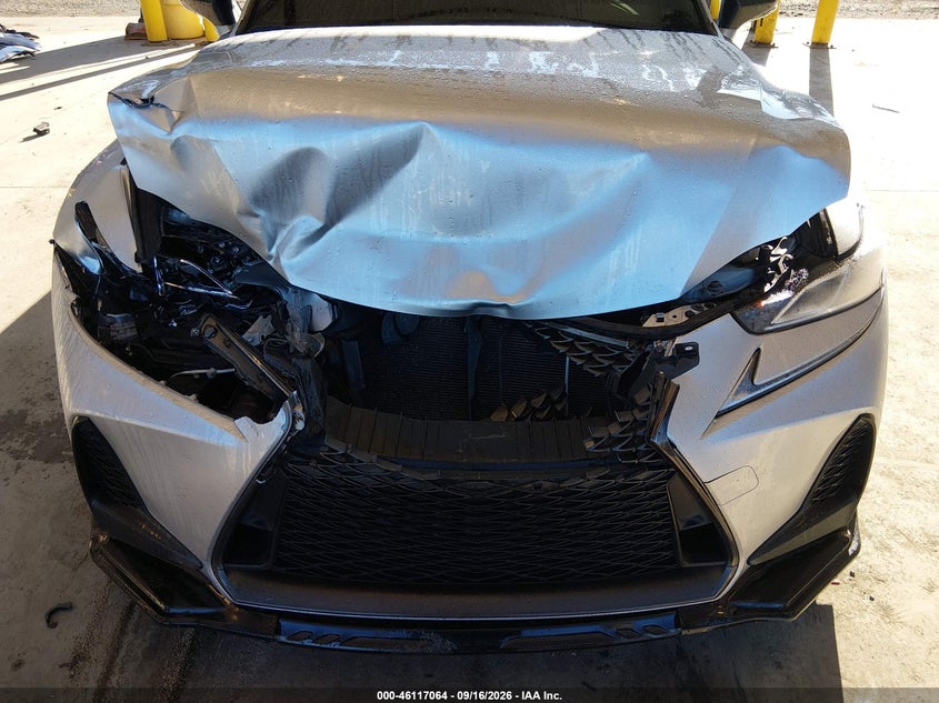 2019 Lexus IS 350 VIN JTHCZ1D28K5016505 IAAI salvage auction — FRONT END, Salvage Title, sold $4,950 on 2026-10-08 (photo 6)