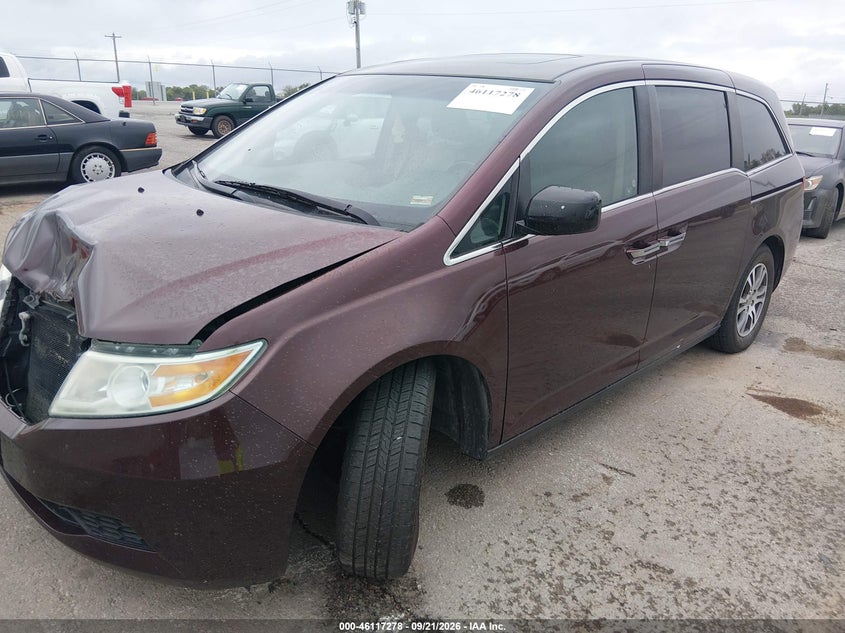 2012 Honda Odyssey VIN 5FNRL5H60CB028097 IAAI salvage auction — NORMAL WEAR, Clear (Missouri), sold $25 on 2026-10-13 (photo 2)