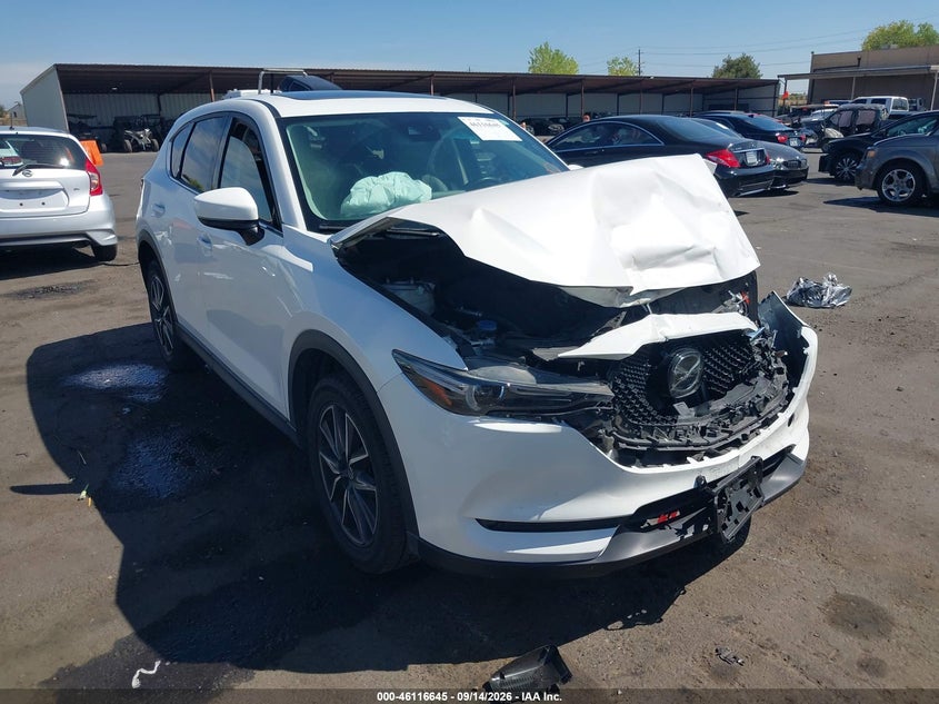 2017 Mazda Cx-5 VIN JM3KFADL7H0225536 IAAI salvage auction — FRONT END, Salvage (California), sold $2,200 on 2026-09-30 (photo 1)