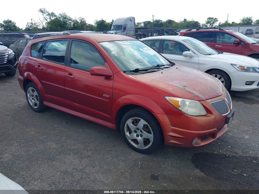 2007 Pontiac Vibe VIN 5Y2SL65897Z431444 IAAI salvage auction — NORMAL WEAR, Clear (Virginia), sold $900 on 2026-09-22 (photo 1)