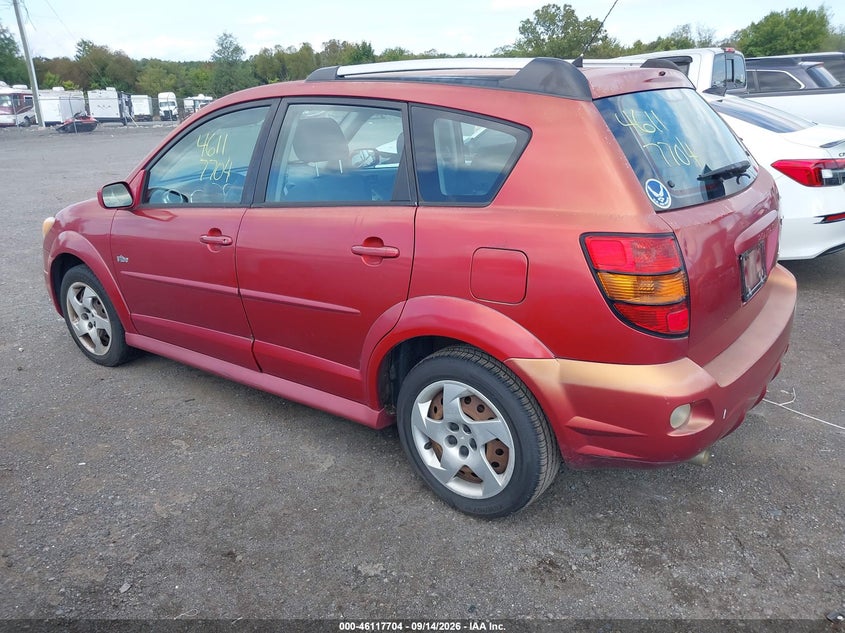 2007 Pontiac Vibe VIN 5Y2SL65897Z431444 IAAI salvage auction — NORMAL WEAR, Clear (Virginia), sold $900 on 2026-09-22 (photo 3)