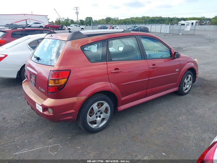 2007 Pontiac Vibe VIN 5Y2SL65897Z431444 IAAI salvage auction — NORMAL WEAR, Clear (Virginia), sold $900 on 2026-09-22 (photo 4)