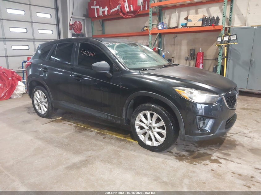 2013 Mazda Cx-5 VIN JM3KE4DE8D0115059 IAAI salvage auction — NORMAL WEAR, Clear (Indiana), sold $1,000 on 2026-10-03 (photo 1)