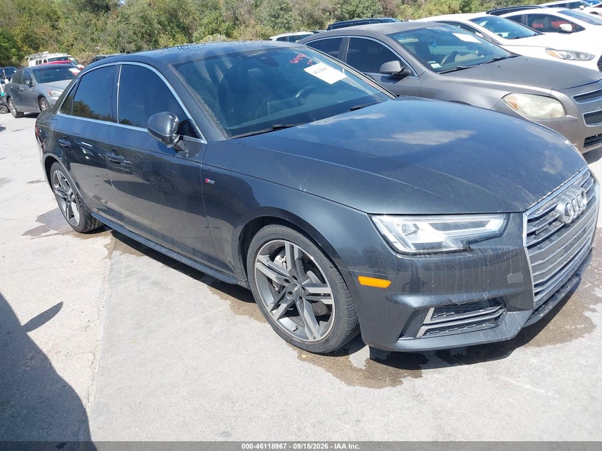 2017 Audi A4 VIN WAUENAF42HN048232 — IAAI salvage auction photo