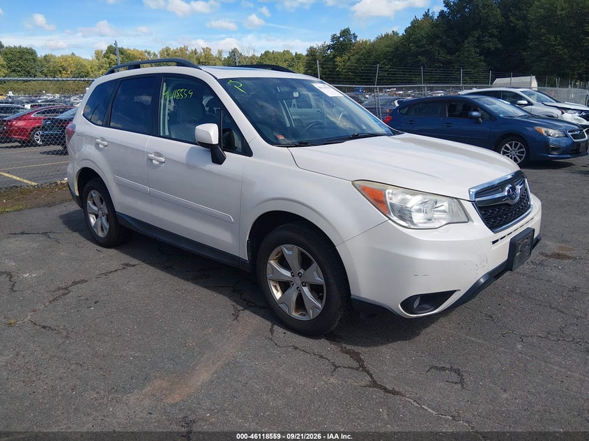 2014 Subaru Forester VIN JF2SJAEC2EH439287 IAAI salvage auction — NORMAL WEAR, Clear (Connecticut), sold $1,250 on 2026-10-01 (photo 1)