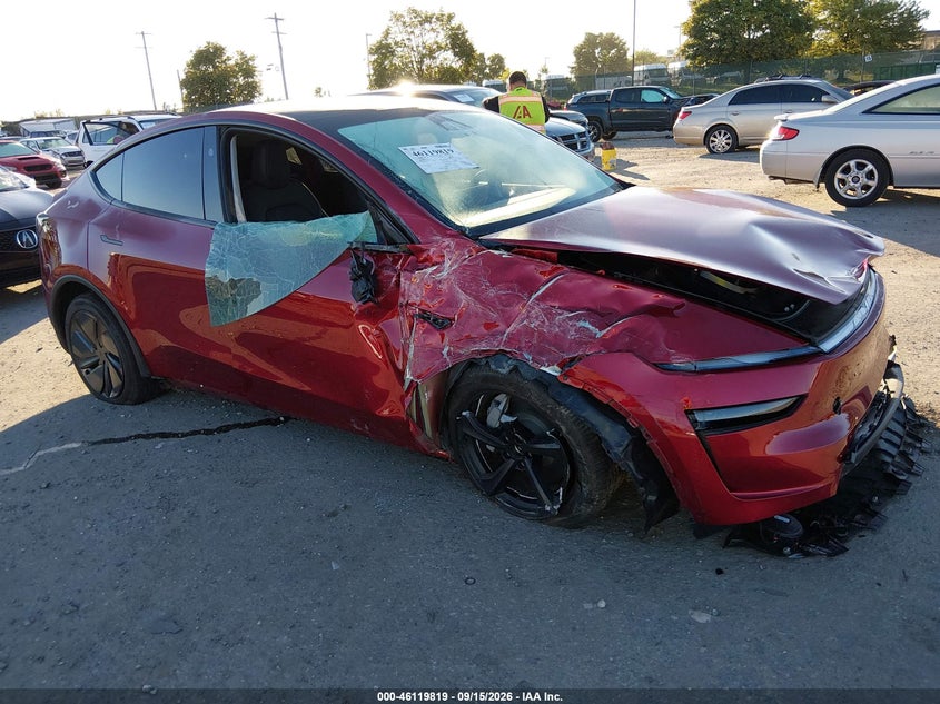 2026 Tesla Model y VIN 7SAYGDEE2TA457876 — IAAI salvage auction photo
