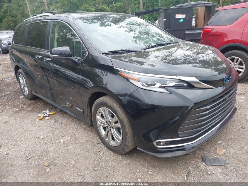 2021 Toyota Sienna VIN 5TDESKFC7MS029950 — IAAI salvage auction photo