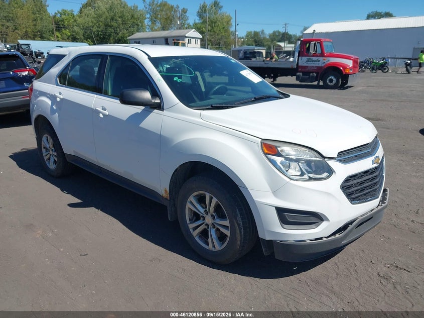 2016 Chevrolet Equinox VIN 2GNFLEEK2G6222475 IAAI salvage auction — REAR END, Salvage (Pennsylvania), sold $400 on 2026-10-20 (photo 1)