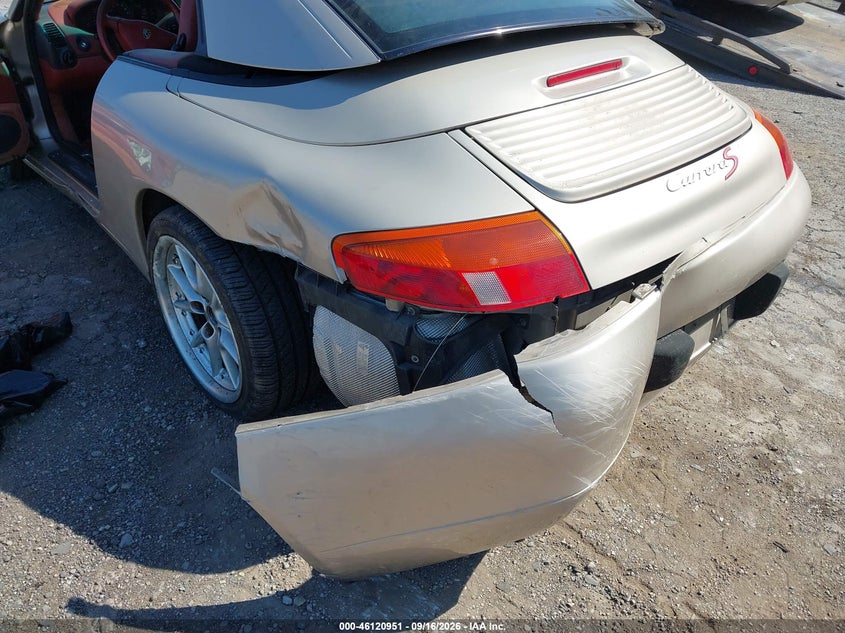 1999 Porsche 911 VIN WP0CA2995XS651548 IAAI salvage auction — ALL OVER, Salvage (Pennsylvania), sold $7,025 on 2026-09-25 (photo 6)