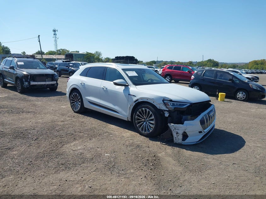 2019 Audi E-tron VIN WA1VAAGE3KB006032 — IAAI salvage auction photo