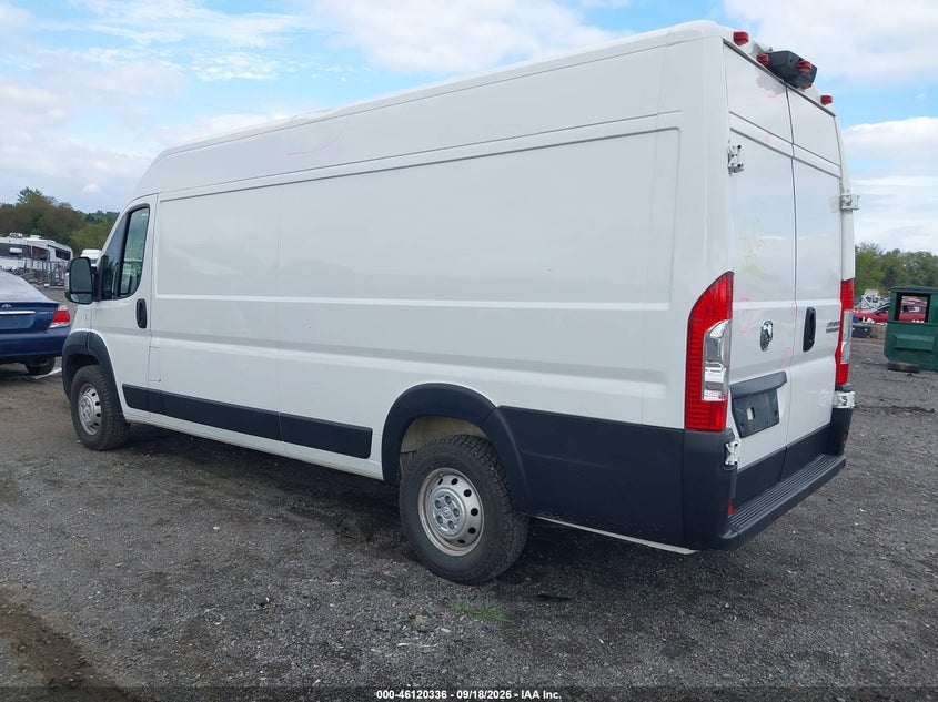 2025 Ram Promaster city VIN 3C6MRVJG7SE504854 IAAI salvage auction — LEFT & RIGHT, Enterprise Vehicles Clear Only (Virginia), sold $22,000 on 2026-09-23 (photo 3)