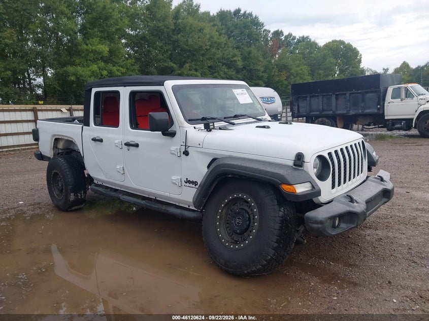2020 Jeep Gladiator VIN 1C6HJTAG6LL133160 — IAAI salvage auction photo