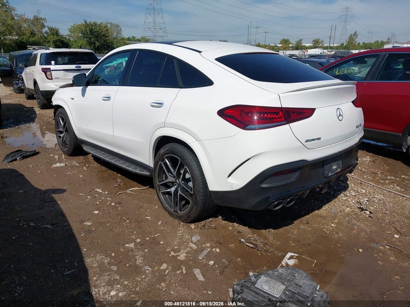 2021 Mercedes-benz Amg gle coupe VIN 4JGFD6BB0MA206544 IAAI salvage auction — FRONT END, Wait Title, sold $23,850 on 2026-10-01 (photo 3)