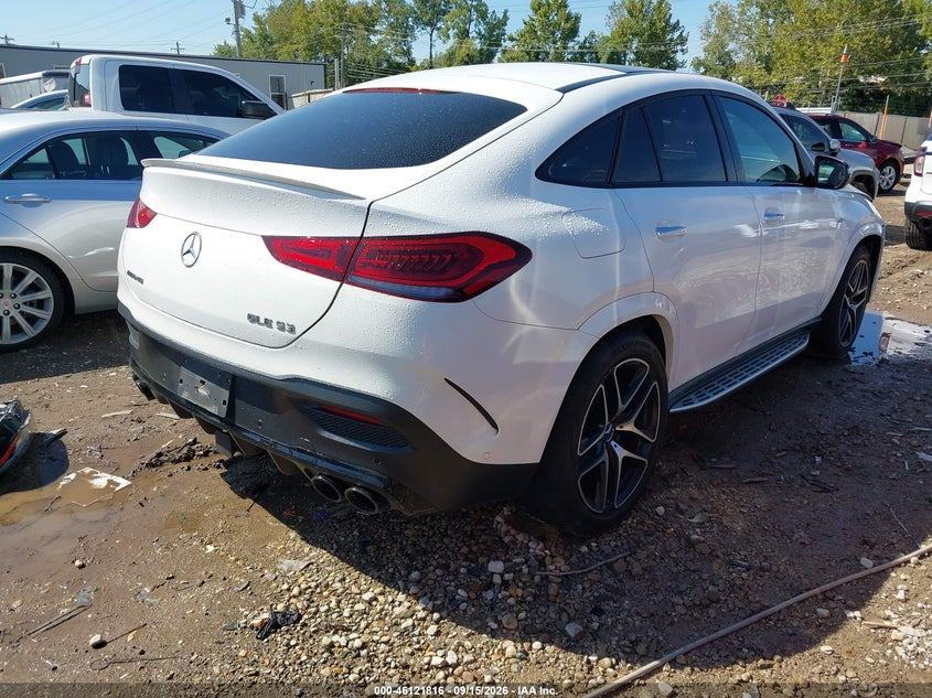 2021 Mercedes-benz Amg gle coupe VIN 4JGFD6BB0MA206544 IAAI salvage auction — FRONT END, Wait Title, sold $23,850 on 2026-10-01 (photo 4)