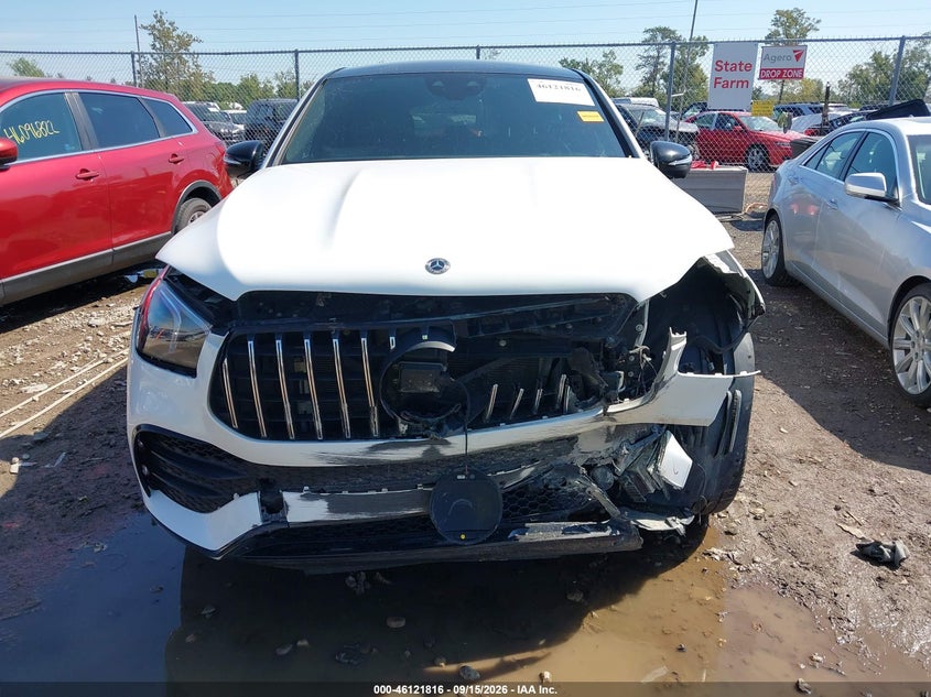 2021 Mercedes-benz Amg gle coupe VIN 4JGFD6BB0MA206544 IAAI salvage auction — FRONT END, Wait Title, sold $23,850 on 2026-10-01 (photo 6)