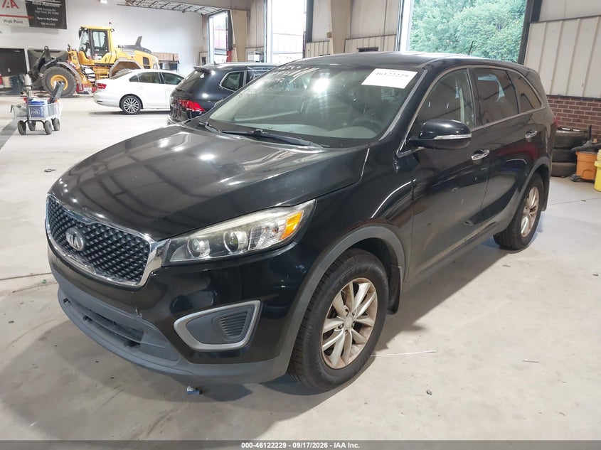 2016 Kia Sorento VIN 5XYPG4A38GG046092 IAAI salvage auction — THEFT, Salvage (North Carolina), sold $1,300 on 2026-09-28 (photo 2)