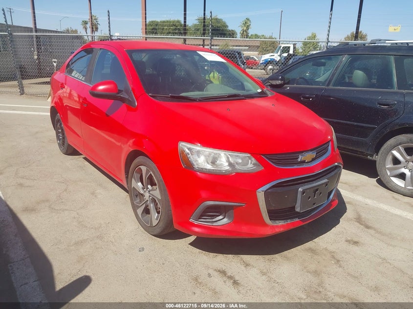 2017 Chevrolet SONIC VIN 1G1JF5SB9H4147879 IAAI salvage auction — NORMAL WEAR, Clear - Dealer Only (California), sold $25 on 2026-09-27 (photo 1)