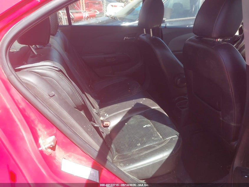 2017 Chevrolet SONIC VIN 1G1JF5SB9H4147879 IAAI salvage auction — NORMAL WEAR, Clear - Dealer Only (California), sold $25 on 2026-09-27 (photo 8)
