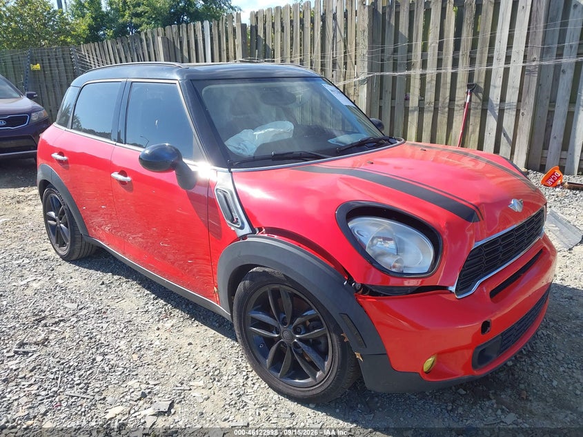 2012 Mini Cooper VIN WMWZC3C5XCWL82611 IAAI salvage auction — NORMAL WEAR, Clear (Virginia), sold $300 on 2026-10-05 (photo 1)