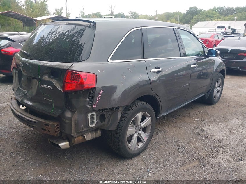 2011 Acura Mdx VIN 2HNYD2H26BH525033 IAAI salvage auction — REAR END, Salvage - Greater Than 75% (Maryland), sold $825 on 2026-10-13 (photo 4)