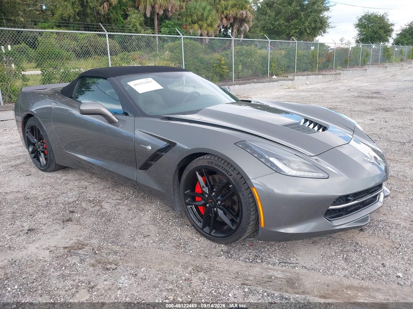 2017 Chevrolet Corvette VIN 1G1YK3D78H5111117 — IAAI salvage auction photo