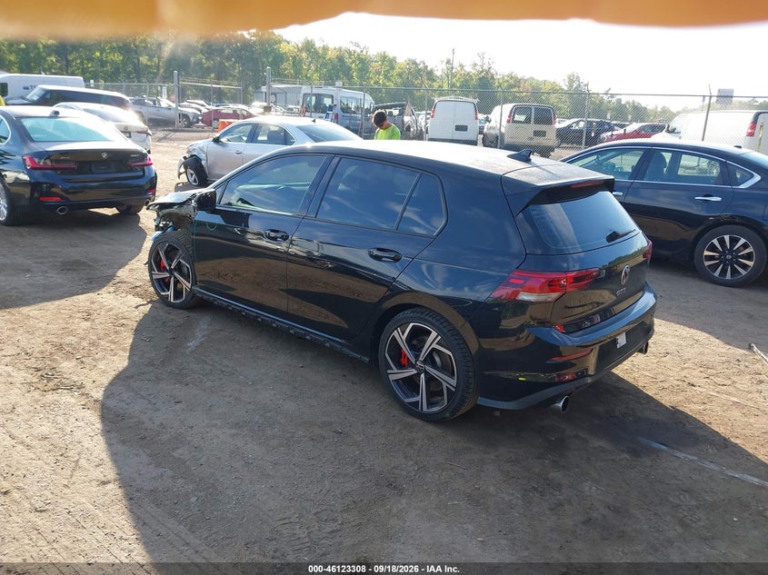 2024 Volkswagen Golf gti VIN WVW3A7CD3RW177413 IAAI salvage auction — FRONT END, Wait Title, sold $7,675 on 2026-10-27 (photo 3)